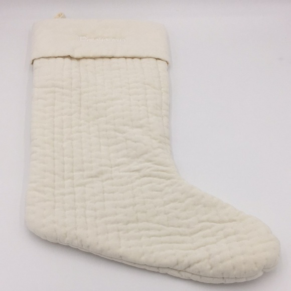 Pottery Barn Velvet Christmas Stocking “Pearson” - Picture 13 of 13